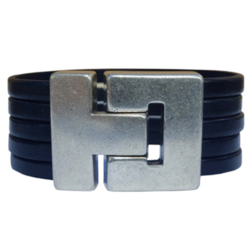 Barcelona Leather Bracelet in Multiple Leather Colors