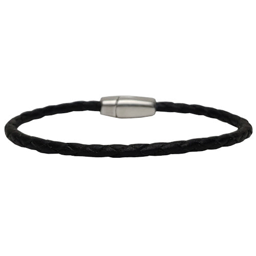 Zoe Braided Leather Bracelet in Multiple Leather Colors